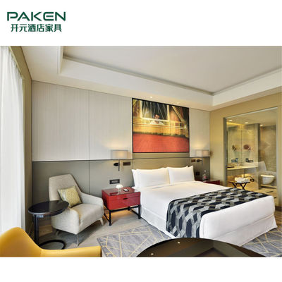 calidad  Luxury Bedroom Melamine Five Star Hotel Furniture fábrica