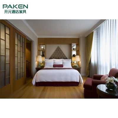 calidad  Luxury Ash Wood Shangri La Hotel Villa Furniture fábrica