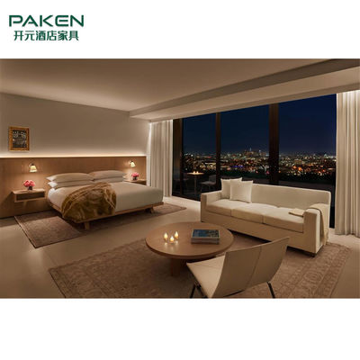 Muebles de madera laminados del dormitorio de la hospitalidad de Paken