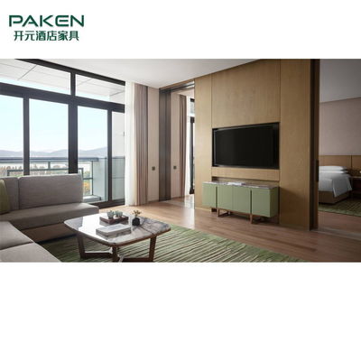 Conjuntos de dormitorio de madera sólidos de la melamina de Paken del hotel