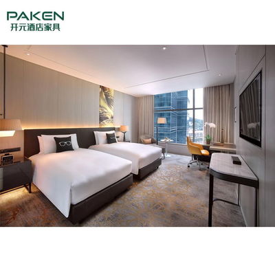 Muebles modernos clasificados del hotel de Paken de madera sólida de la estrella