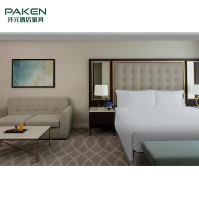 Conjuntos de dormitorio de madera sólidos de cinco estrellas modificados para requisitos particulares del hotel