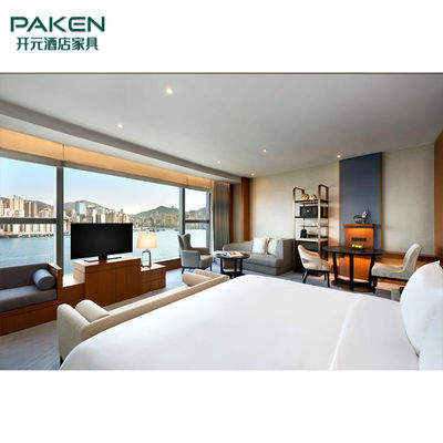 Muebles estándar de madera de lujo del dormitorio de PAKEN