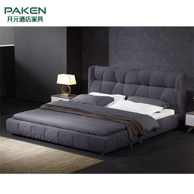 Modifique la cama moderna del estilo para requisitos particulares de Furniture&amp;Concise del dormitorio de los muebles del chalet con Grey Color oscuro