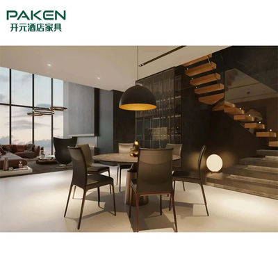 El estilo elegante y pacífico modifica los muebles modernos de la sala de estar para requisitos particulares de los muebles del chalet