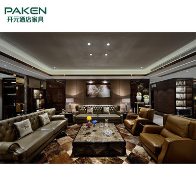 Modifique la sala de estar moderna Furniture&amp;Luxury de los muebles del chalet y la obra clásica para requisitos particulares
