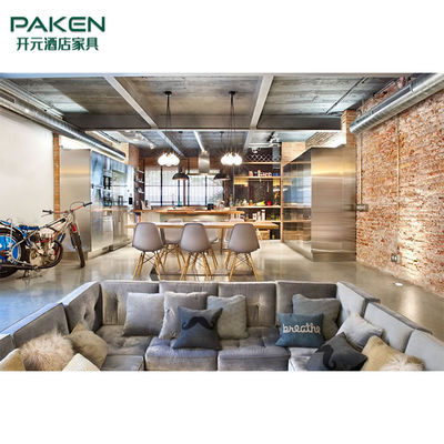 Modifique la sala de estar moderna Furniture&amp;Industrial de los muebles para requisitos particulares del chalet y moderno