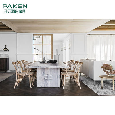 Modifique la cocina moderna Furniture&amp;Concise de los muebles del chalet y el mármol para requisitos particulares