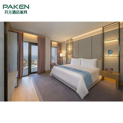 Los muebles naturales del dormitorio del hotel de Paken de la chapa fijan estilo sucinto