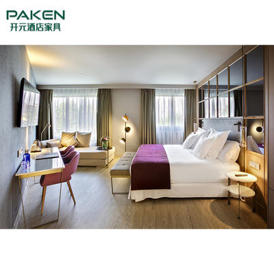 Sistemas completos de madera sólidos del hotel de cinco estrellas de los muebles del dormitorio