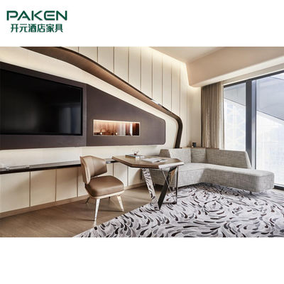 Los muebles del dormitorio del hotel de cinco estrellas fijan forma irregular del diseño moderno con Art Decorations