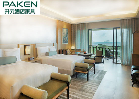 La tapicería de cuero de la PU de Hue Retro Romantic Theme del verde de Ritz Carlton Hotel Group Design Avocado